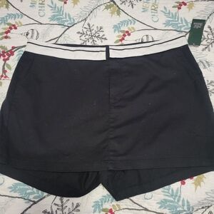 Womans size 17 shorts with white waist band
